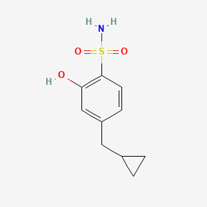 4-(Cyclopropylmethyl)-2-hydroxybenzenesulfonamide