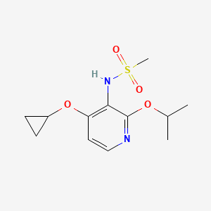 N-(4-Cyclopropoxy-2-isopropoxypyridin-3-YL)methanesulfonamide