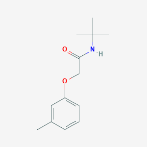 N-tert-butyl-2-(3-methylphenoxy)acetamide