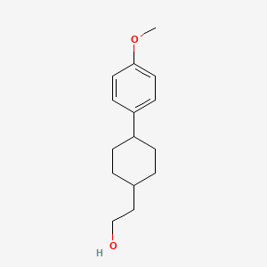 2-(4-(4-Methoxyphenyl)cyclohexyl)ethan-1-ol