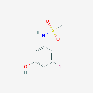 N-(3-Fluoro-5-hydroxyphenyl)methanesulfonamide