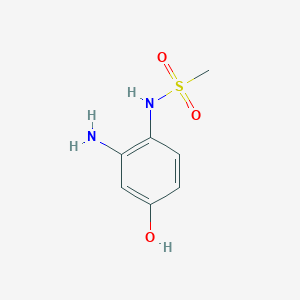 N-(2-Amino-4-hydroxyphenyl)methanesulfonamide