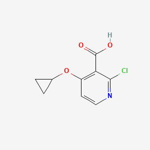 2-Chloro-4-cyclopropoxynicotinic acid