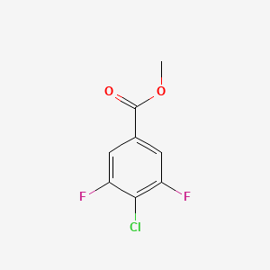 molecular formula C8H5ClF2O2 B1482352 Methyl 4-chloro-3,5-difluorobenzoate CAS No. 1261869-25-3