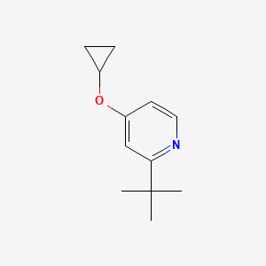 2-Tert-butyl-4-cyclopropoxypyridine