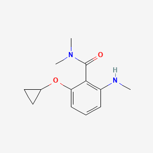 2-Cyclopropoxy-N,N-dimethyl-6-(methylamino)benzamide