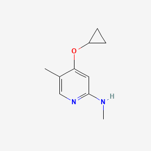 4-Cyclopropoxy-N,5-dimethylpyridin-2-amine