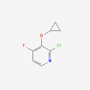 2-Chloro-3-cyclopropoxy-4-fluoropyridine