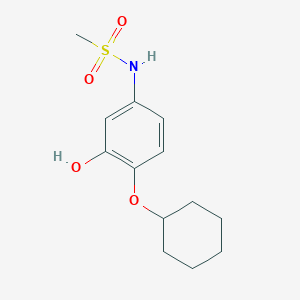 N-(4-(Cyclohexyloxy)-3-hydroxyphenyl)methanesulfonamide