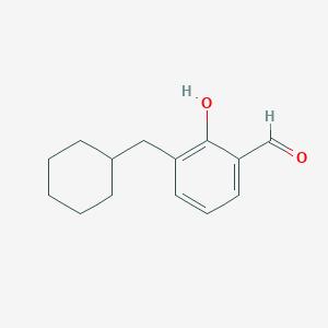 3-(Cyclohexylmethyl)-2-hydroxybenzaldehyde