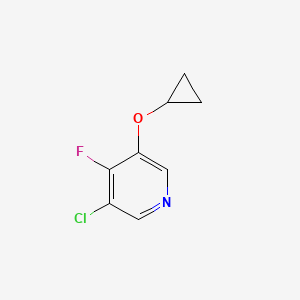 3-Chloro-5-cyclopropoxy-4-fluoropyridine