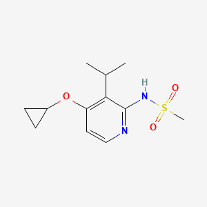 N-(4-Cyclopropoxy-3-isopropylpyridin-2-YL)methanesulfonamide