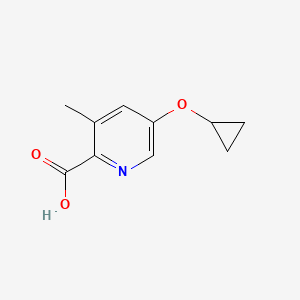 5-Cyclopropoxy-3-methylpicolinic acid