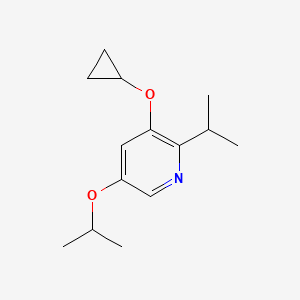 3-Cyclopropoxy-5-isopropoxy-2-isopropylpyridine