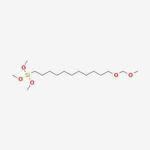 (11-Methoxymethoxyundecyl)trimethoxysilane