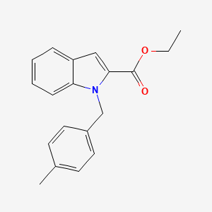 ethyl 1-(4-methylbenzyl)-1H-indole-2-carboxylate