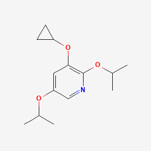 3-Cyclopropoxy-2,5-diisopropoxypyridine