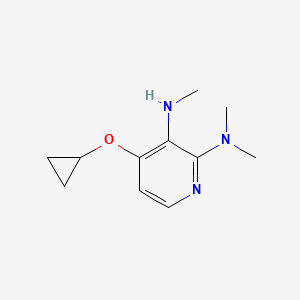 4-Cyclopropoxy-N2,N2,N3-trimethylpyridine-2,3-diamine