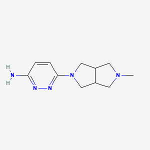 6-{5-Methyl-octahydropyrrolo[3,4-c]pyrrol-2-yl}pyridazin-3-amine