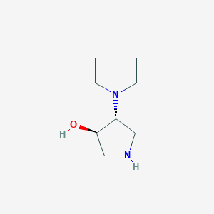 (3R,4R)-4-(diethylamino)pyrrolidin-3-ol