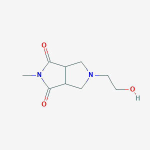5-(2-hydroxyethyl)-2-methyltetrahydropyrrolo[3,4-c]pyrrole-1,3(2H,3aH)-dione