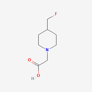 2-(4-(Fluoromethyl)piperidin-1-yl)acetic acid