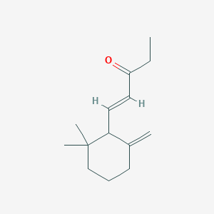 1-(2,2-Dimethyl-6-methylenecyclohexyl)pent-1-en-3-one