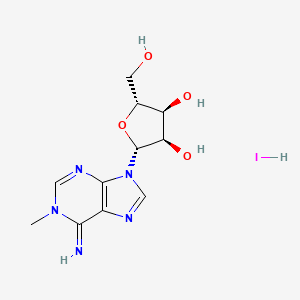 molecular formula C11H16IN5O4 B1482579 N1-Methyladenosine hydroiodide CAS No. 34308-25-3