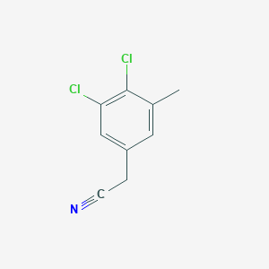 molecular formula C9H7Cl2N B1482588 3,4-Dichloro-5-methylphenylacetonitrile CAS No. 1806284-83-2