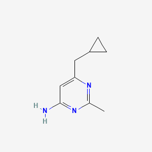 6-(Cyclopropylmethyl)-2-methylpyrimidin-4-amine