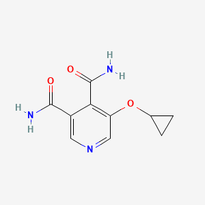 5-Cyclopropoxypyridine-3,4-dicarboxamide