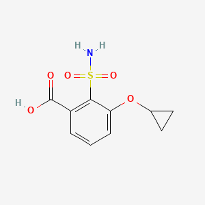 3-Cyclopropoxy-2-sulfamoylbenzoic acid