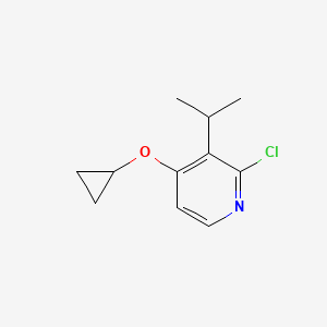 2-Chloro-4-cyclopropoxy-3-isopropylpyridine