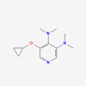 5-Cyclopropoxy-N3,N3,N4,N4-tetramethylpyridine-3,4-diamine