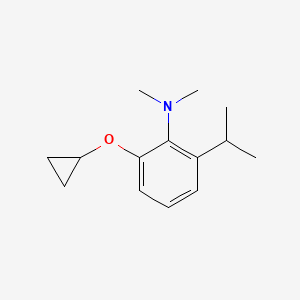 2-Cyclopropoxy-6-isopropyl-N,N-dimethylaniline