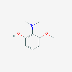 2-(Dimethylamino)-3-methoxyphenol