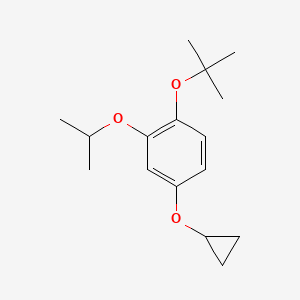 1-Tert-butoxy-4-cyclopropoxy-2-isopropoxybenzene