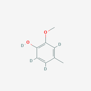 2-Methoxy-4-methylphenol-3,5,6-d3,od