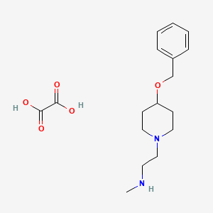 molecular formula C17H26N2O5 B1482700 MS049 oxalate salt CAS No. 1883548-97-7