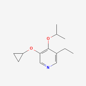 3-Cyclopropoxy-5-ethyl-4-isopropoxypyridine