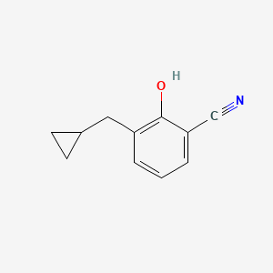 3-(Cyclopropylmethyl)-2-hydroxybenzonitrile