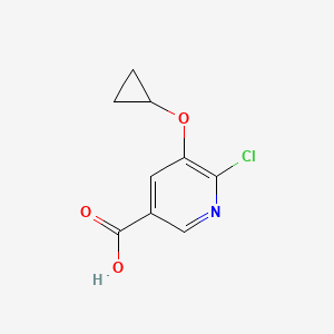 6-Chloro-5-cyclopropoxynicotinic acid