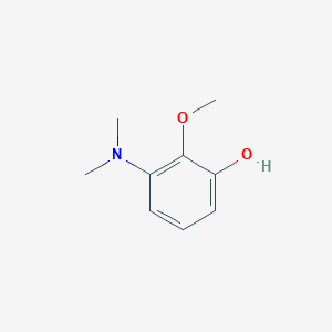 3-(Dimethylamino)-2-methoxyphenol