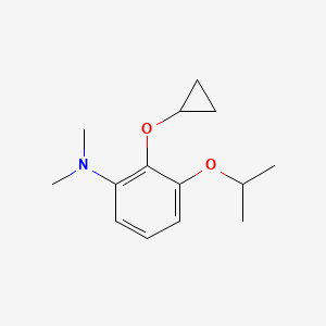 2-Cyclopropoxy-3-isopropoxy-N,N-dimethylaniline