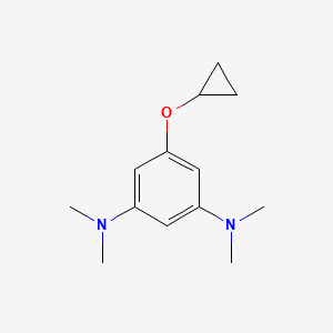 5-Cyclopropoxy-N1,N1,N3,N3-tetramethylbenzene-1,3-diamine