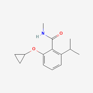 2-Cyclopropoxy-6-isopropyl-N-methylbenzamide