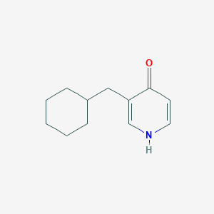 3-(Cyclohexylmethyl)pyridin-4-OL