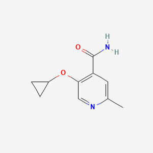 5-Cyclopropoxy-2-methylisonicotinamide