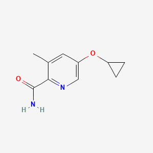 5-Cyclopropoxy-3-methylpicolinamide