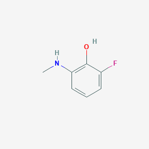 2-Fluoro-6-(methylamino)phenol